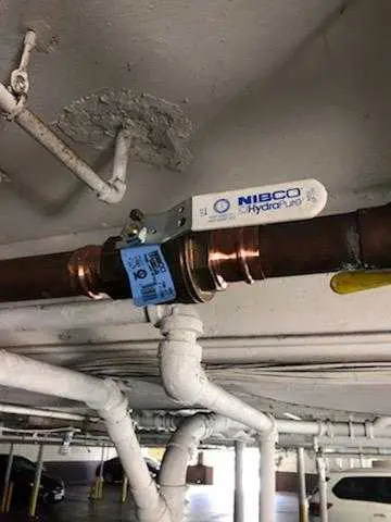 Copper pipe repair and valve work for Backflow Testing in Belltown